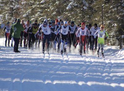 Nordic ski race