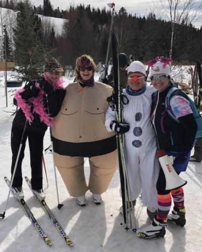 Image-19 Skiers in costumes